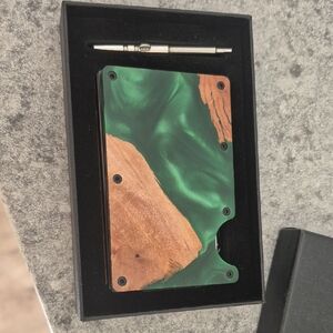 Wooden & Element Mens Wallet